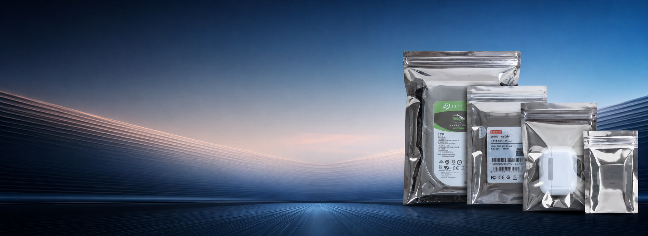 Custom Electronic Packaging Bags Manufacturer