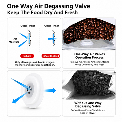 One-Way Degassing Valve