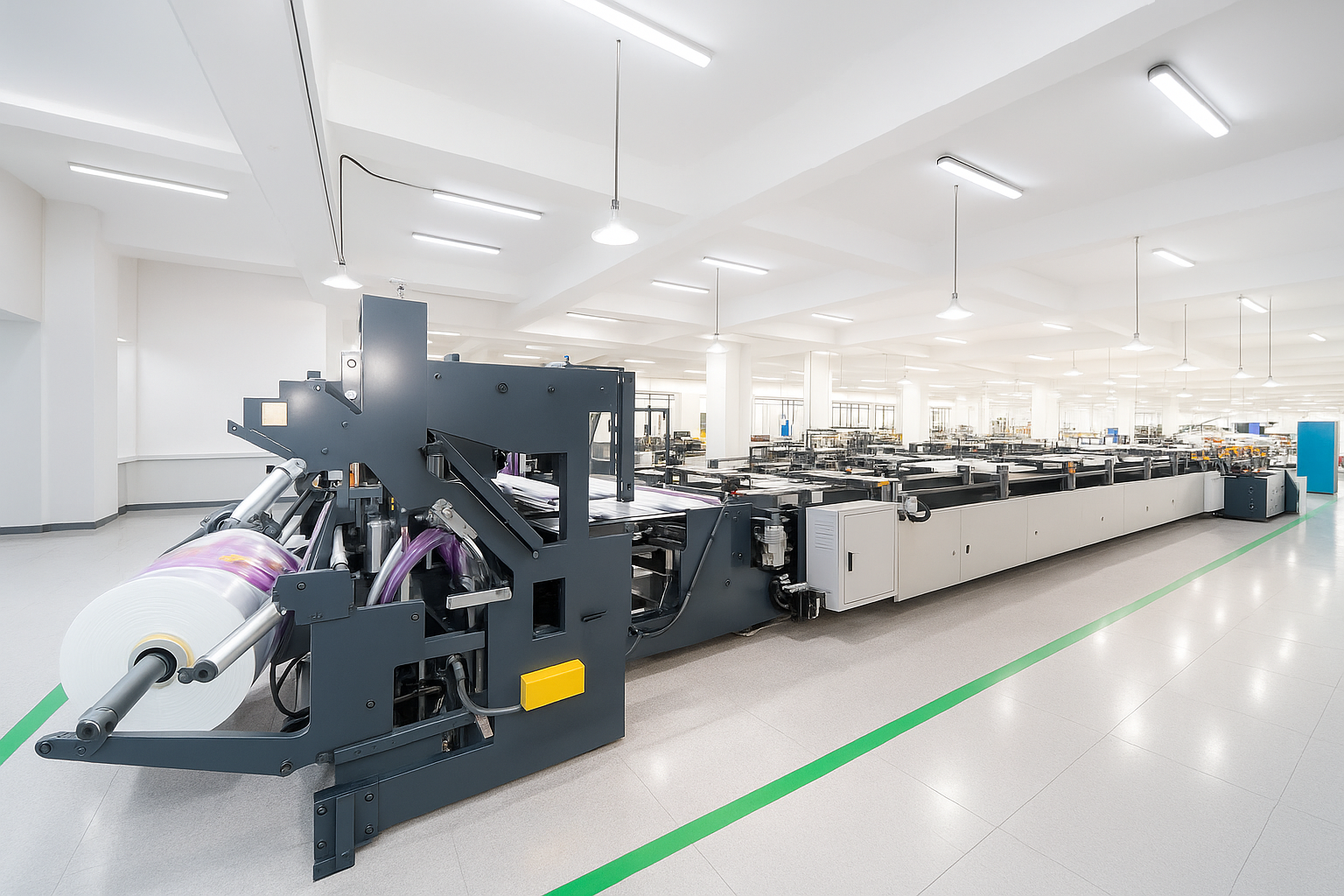 Bag making machine of Flexible packaging