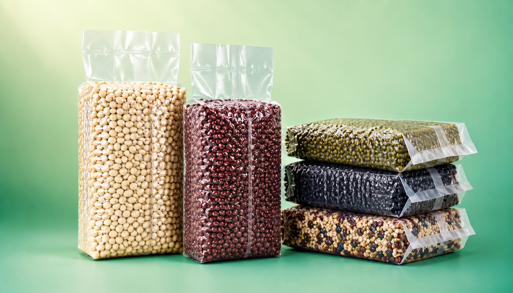 Compact vacuum packaging bag