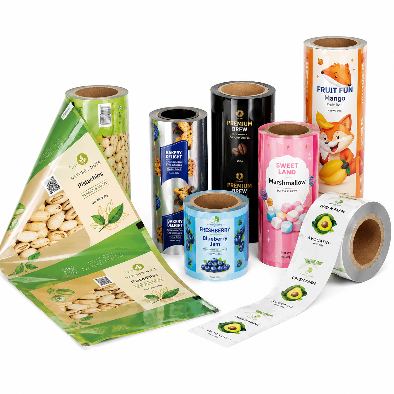 Printed Packaging Roll Film