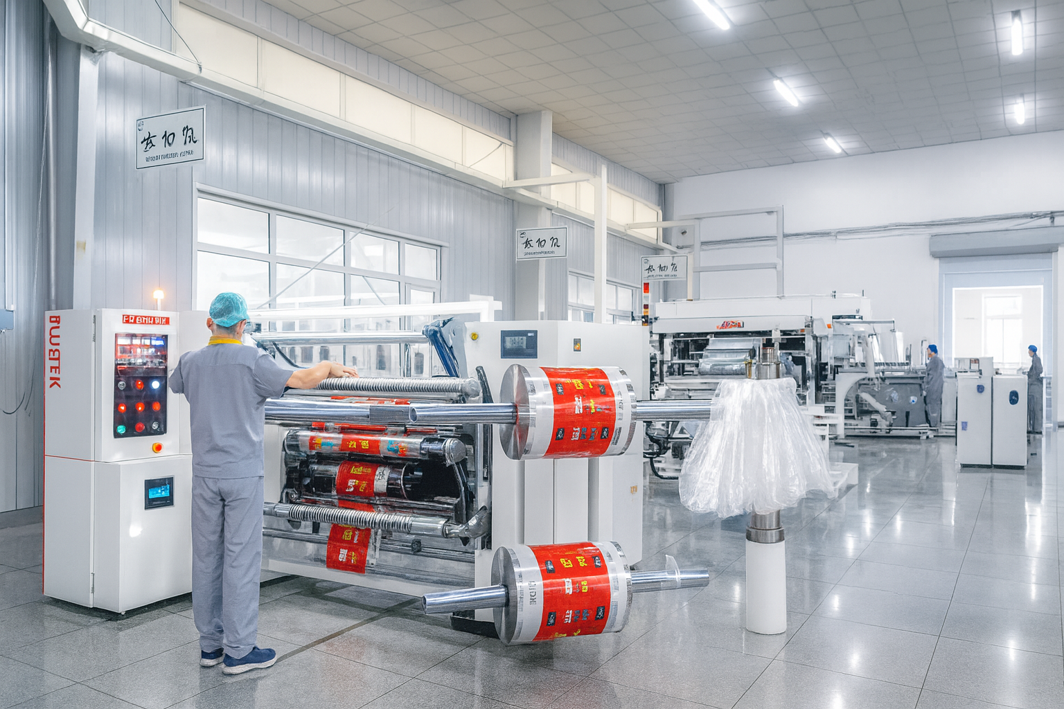 Slitting machine of Flexible packaging
