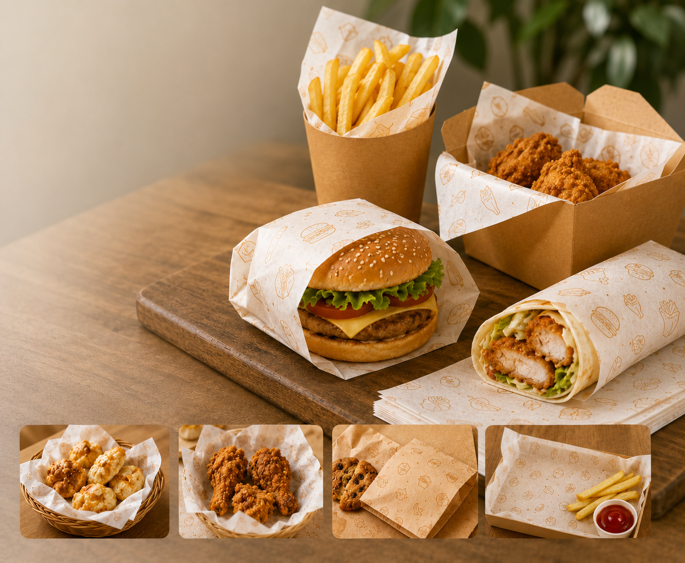 Greaseproof Coated Paper