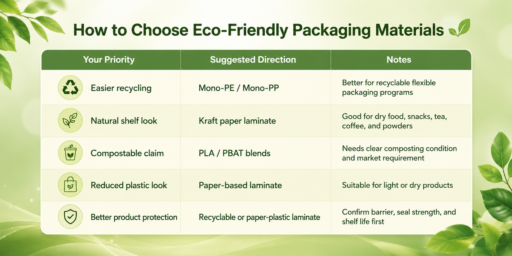 How to Choose Eco-Friendly Packaging Materials
