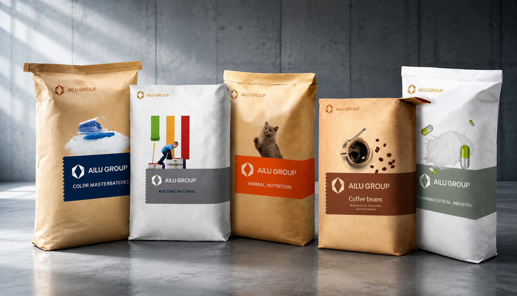 Packaging bags designed for load-bearing
