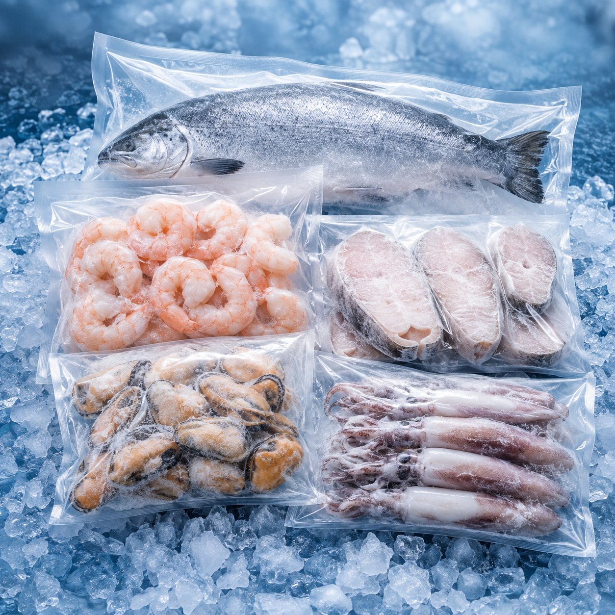 Frozen Seafood Packaging Bags