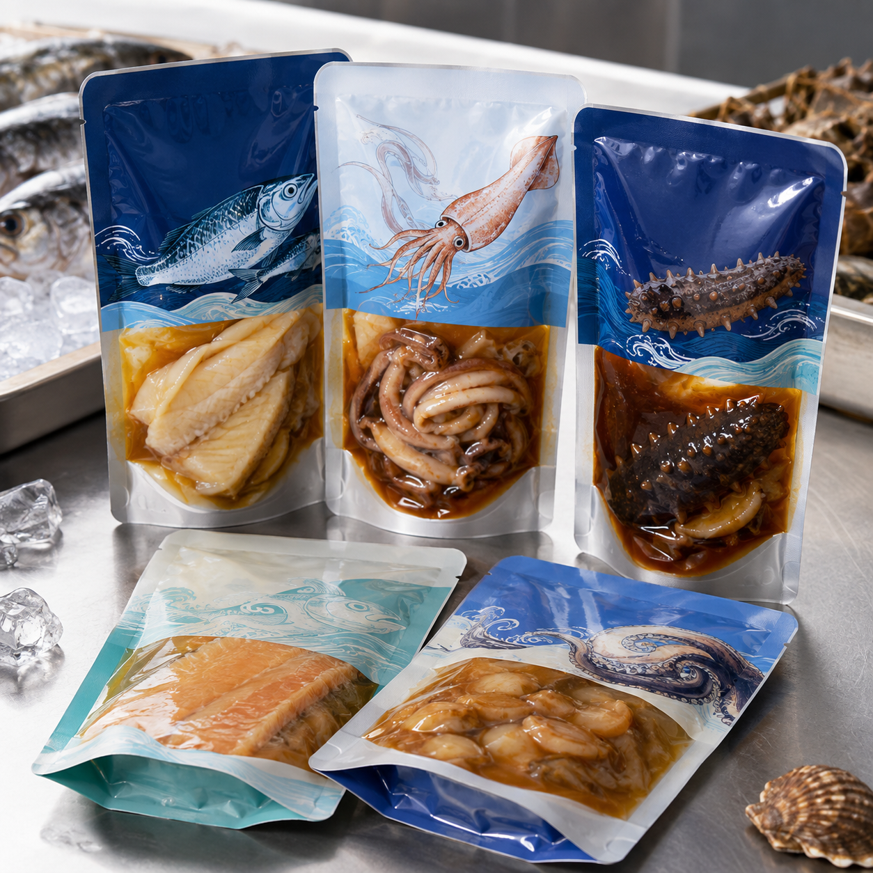 Retort Seafood Packaging