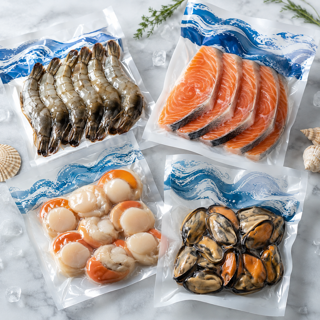 Vacuum Seafood Packaging